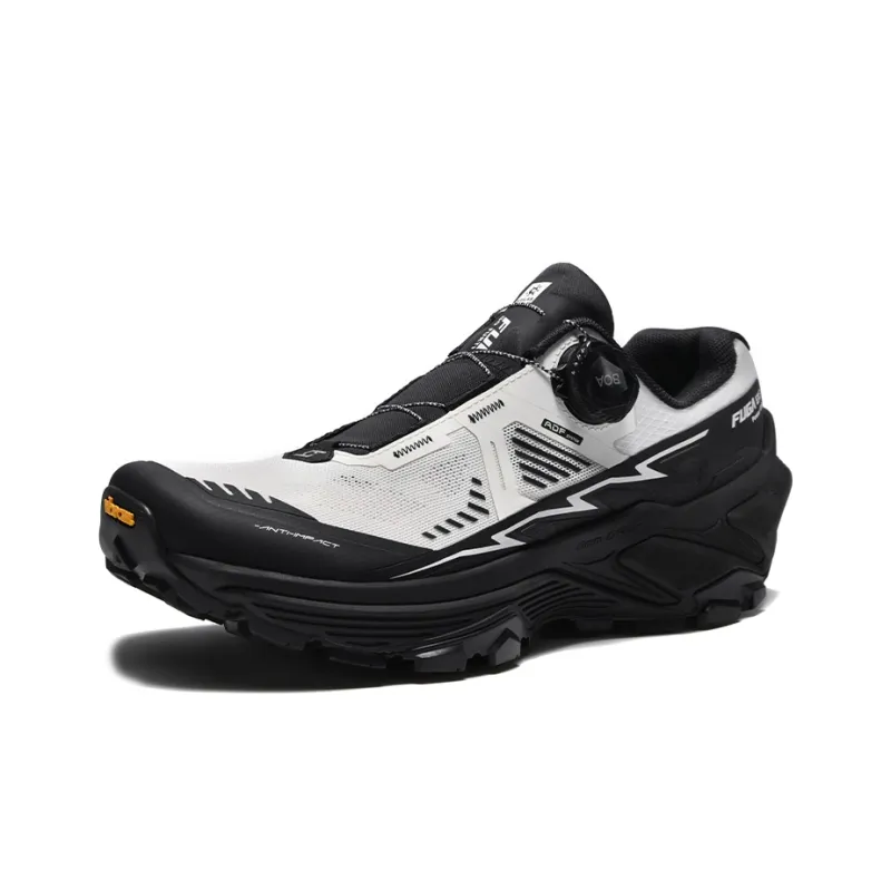 KAILAS FUGA EX3 BOA Running Shoes Women's Low Top Unbleached Original Color/Ink Black-2