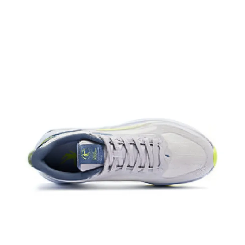 QIAODAN Streamer 4.0 Low Top Running Shoes Men's Gray Blue-3