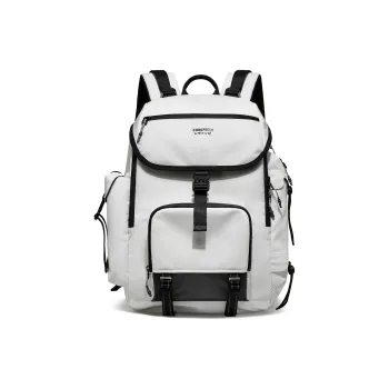 CHAOFANJI Membrana Dermalis Backpack Laptop Bag Large Size Unisex White/Black