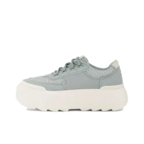 UGG Skateboard Shoes Women's Low-Top Gray White