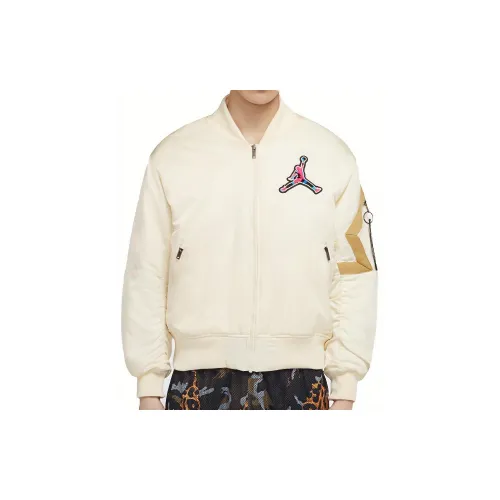 Jordan Chinese New Year Jackets Men Ivory White