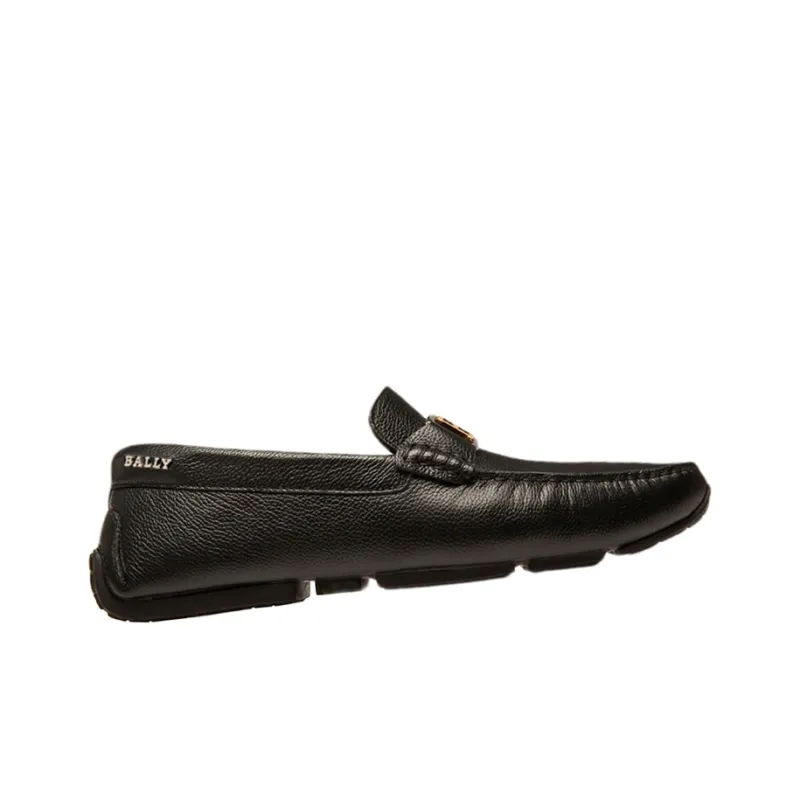 BALLY Palan Casual Single Shoes Men's Black-1