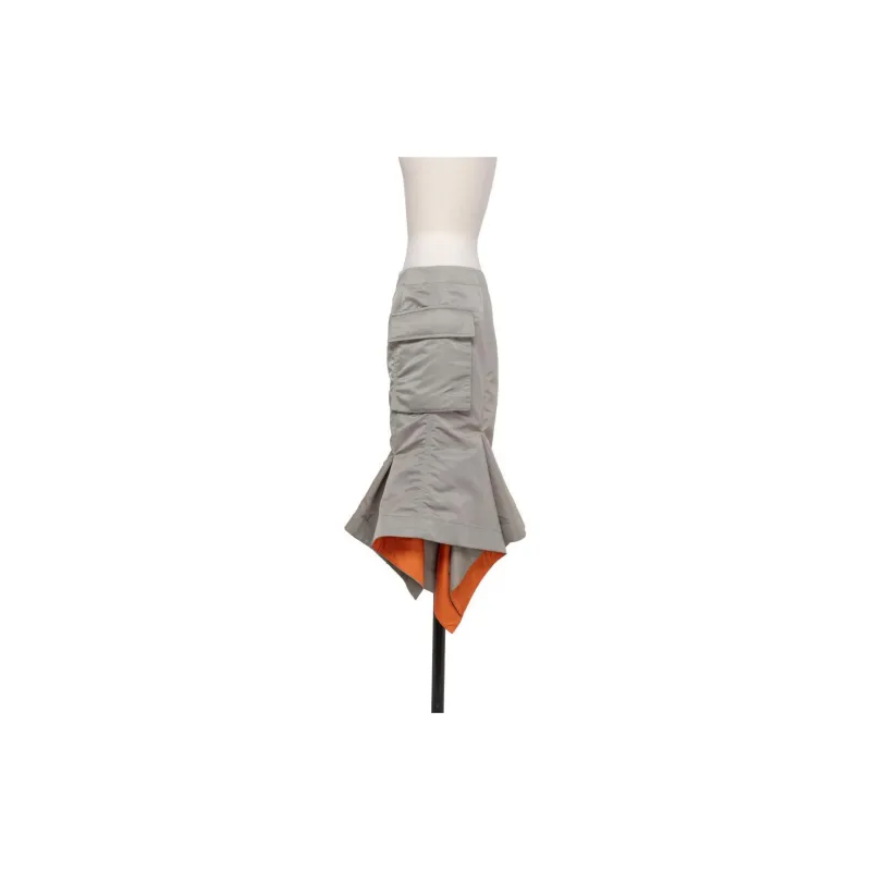 Sacai Cargo Midi Skirt-2