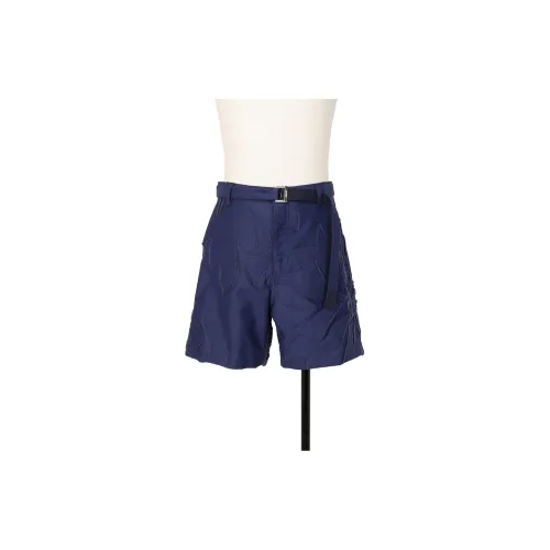 Sacai Casual Shorts Men Blue