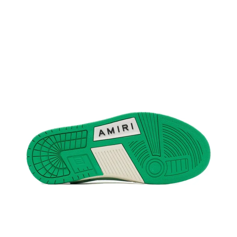 AMIRI Women's Skel Top Low 'Green Cream'-4