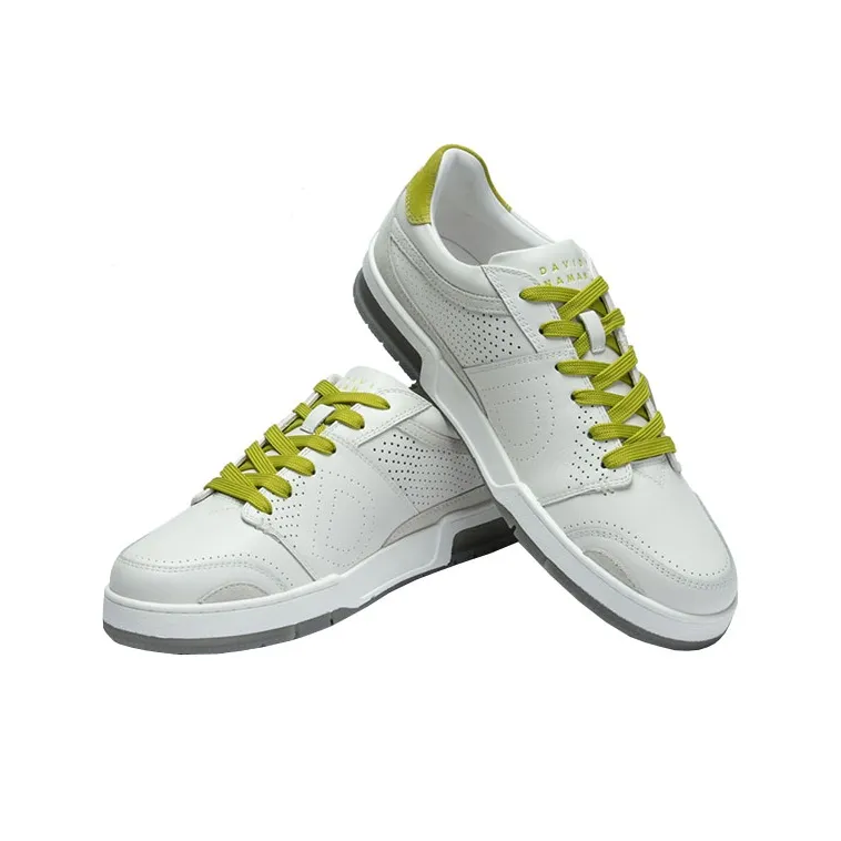 DAVID NAMAN Low Top Skateboard Shoes Men's Green-3