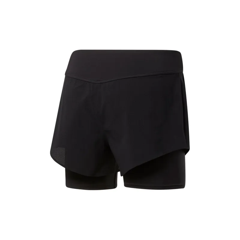 Reebok Ts Epic Short 2 In 1 Sports Shorts Women's Black-1