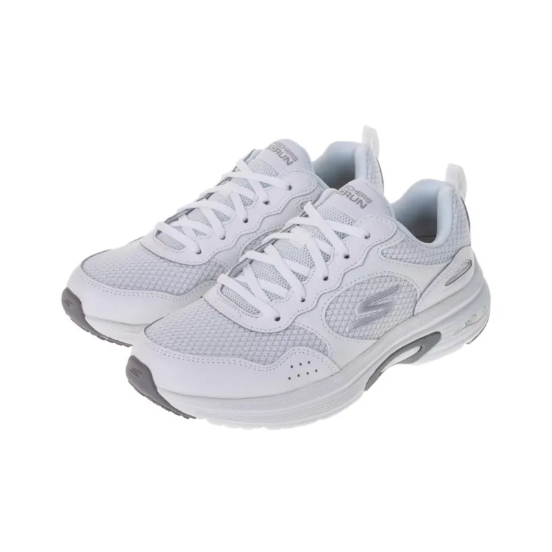 Skechers Go Run Arch Fit Cushioned Wear Resistant Breathable Low Top Casual Running Shoes Women's White-1