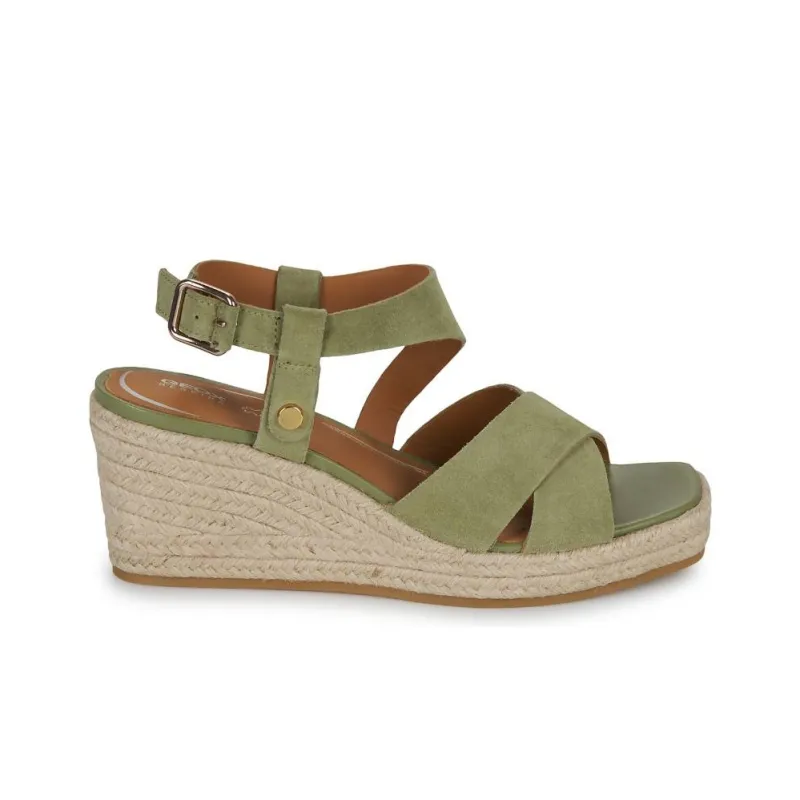 GEOX Strap Sandals Women's Green-1