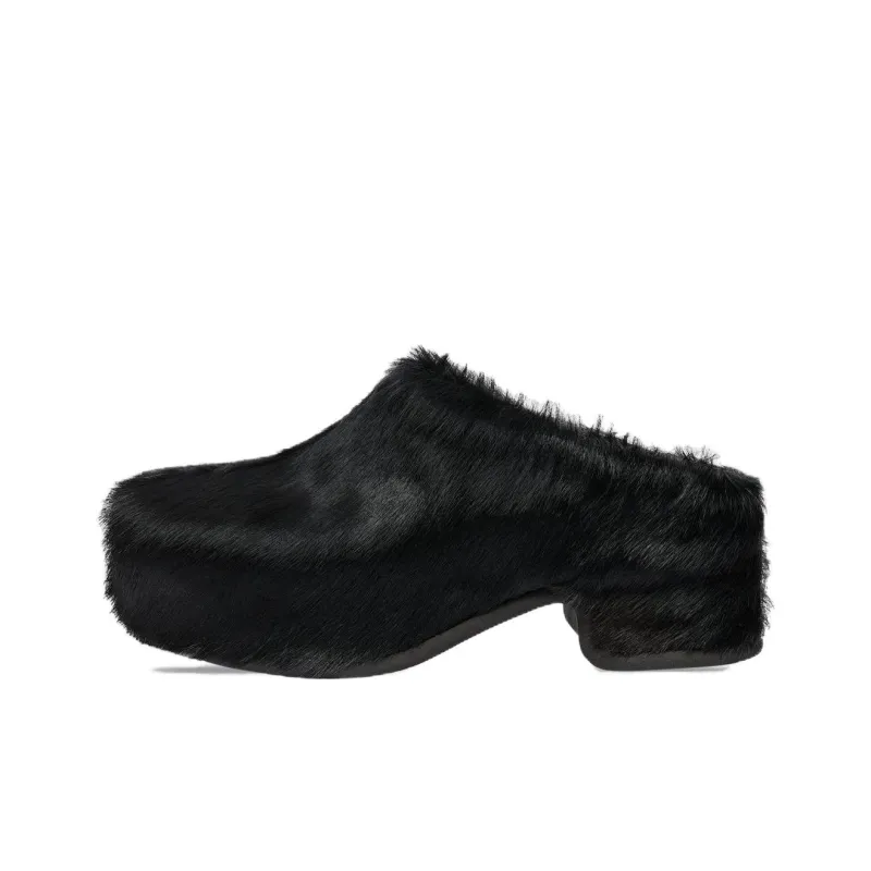 DRIES VAN NOTEN Wrap-toe Slippers Men's Black-0