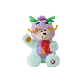 Starbucks Cute Dragon Collection With Speaker Bear Store Manager Dolls Plush Doll
