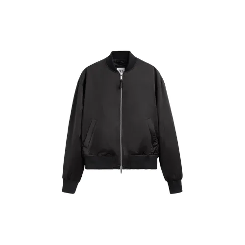 ZARA Jackets Men Black