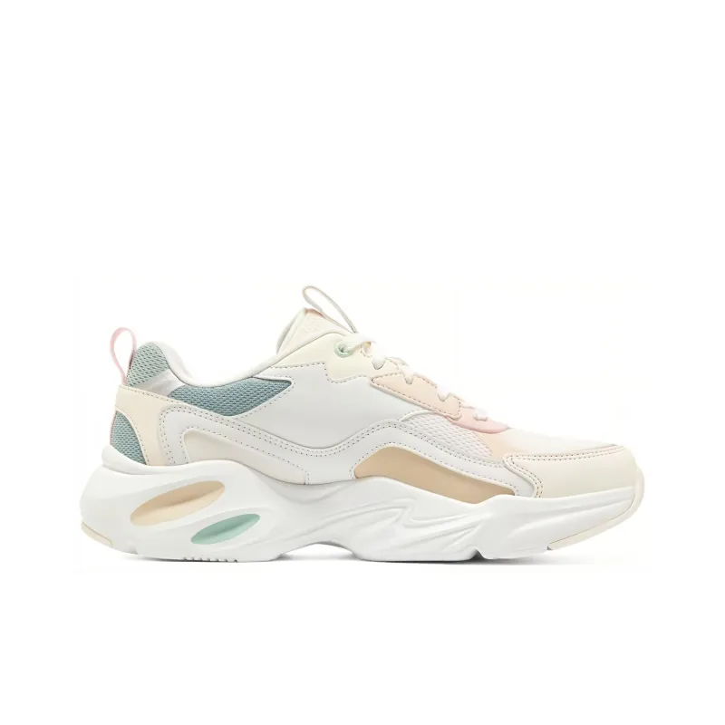 Skechers Stamina Airy 'White Green Cream Yellow Pink' Women's-1