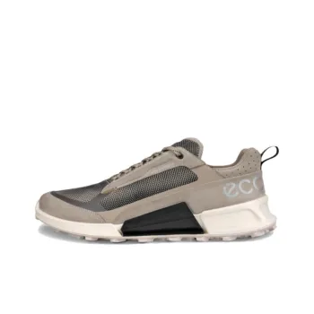 Ecco Wear Resistant Low Top Casual Shoes Men's Gray Black