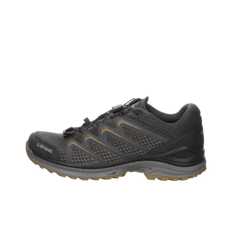 Lowa Maddo Water-Resistant Lightweight Low-Top Outdoor Shoes Men's Graphite Bronze-0