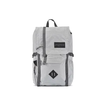 JanSport Fabric Backpack Medium Size Unisex Gray