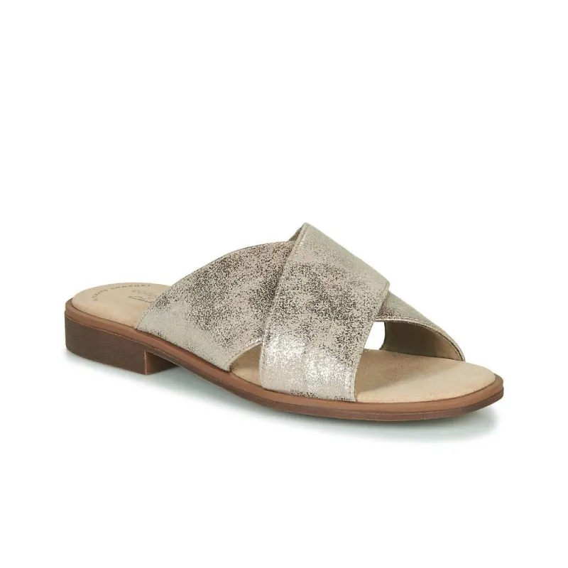 Clarks Slide Slippers Women's Dark Green-3