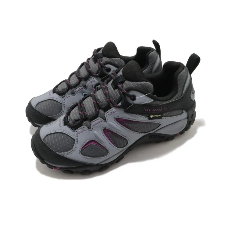 MERRELL Yokota 2 Sport GTX Durable Breathable Low-Top Outdoor Shoes Women's Black Blue-2