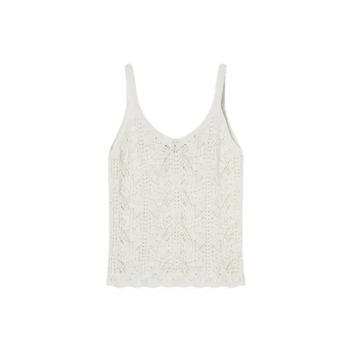 YINER GoodLand Tank Tops Women's Cream White