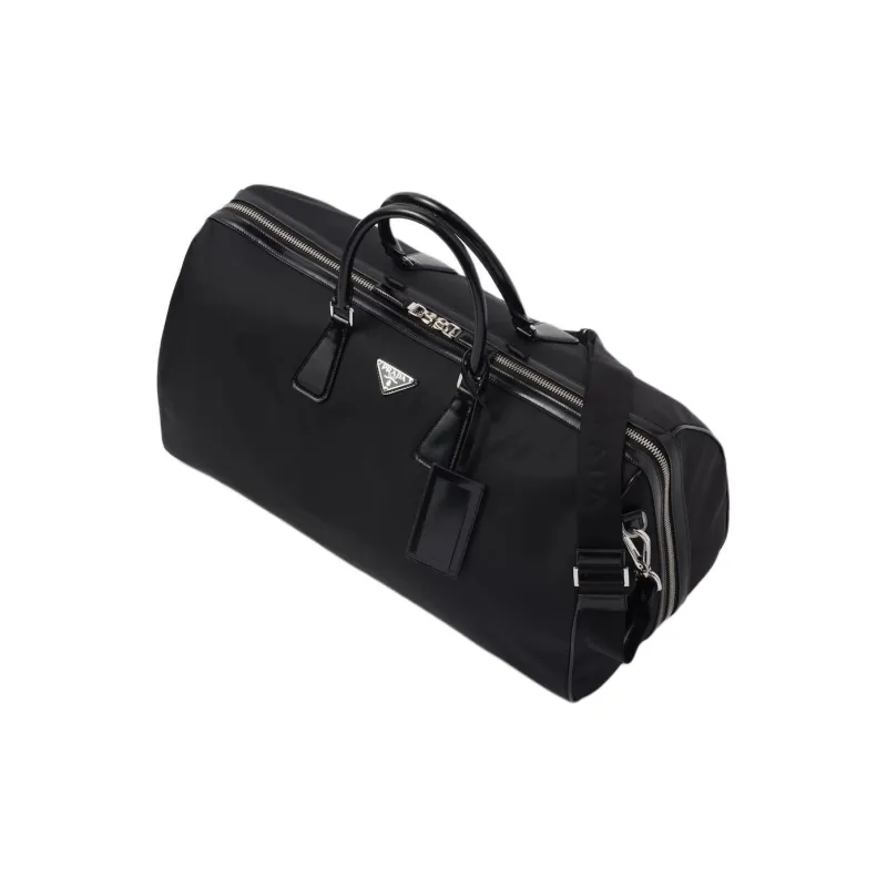 PRADA Recycled Nylon Luggage Bag Travel Bag Men's-2