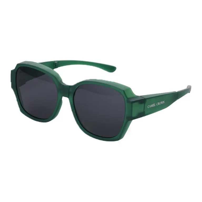 CAMELCROWN Rectangular Sunglasses Unisex-2