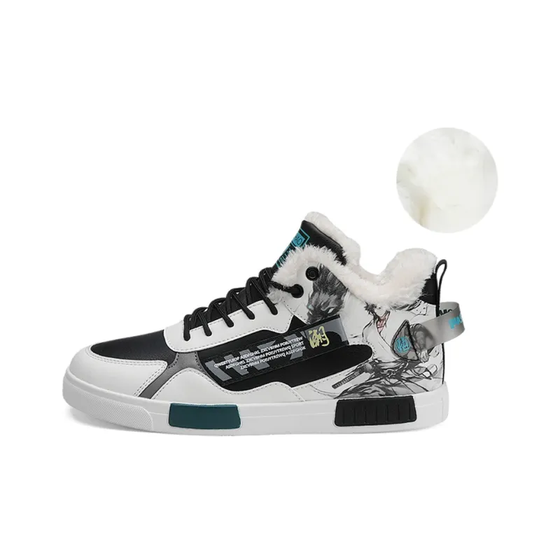 PLAY COBBLER Warm Anti-Slip And Wear-Resistant Support Low-Top Skateboard Shoes Men's-1