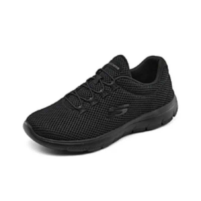 Skechers Cushioning Low Top Casual Running Shoes Women's All Black-2