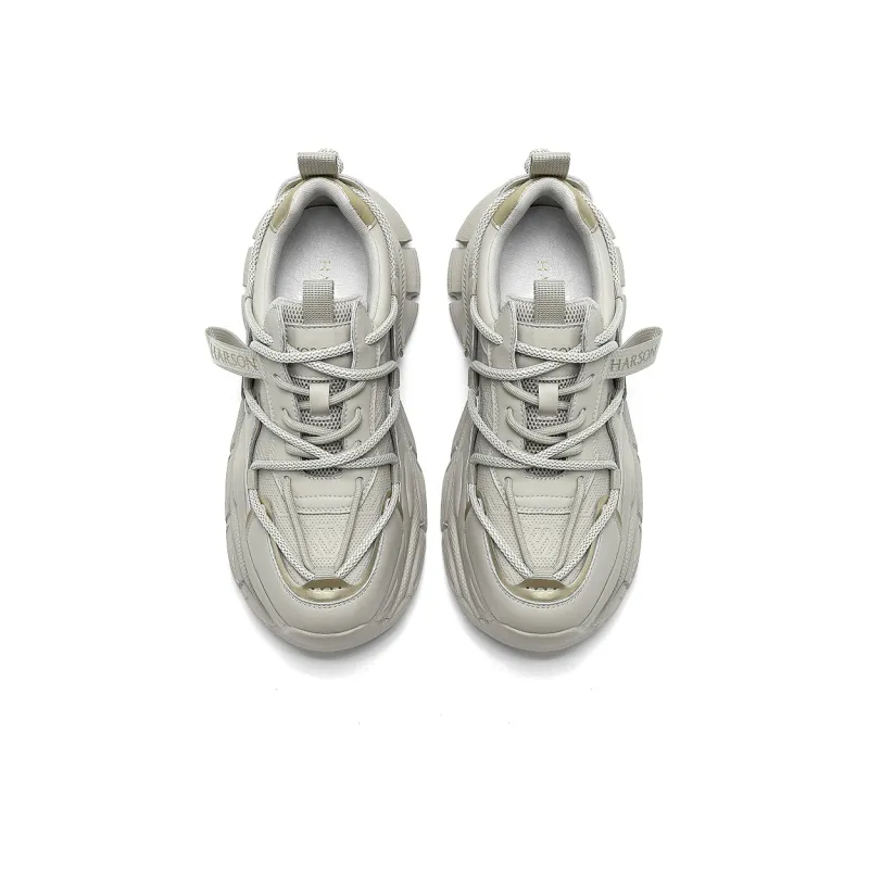 HARSON Height Increasing Low-Top Chunky Sneakers Women's-2