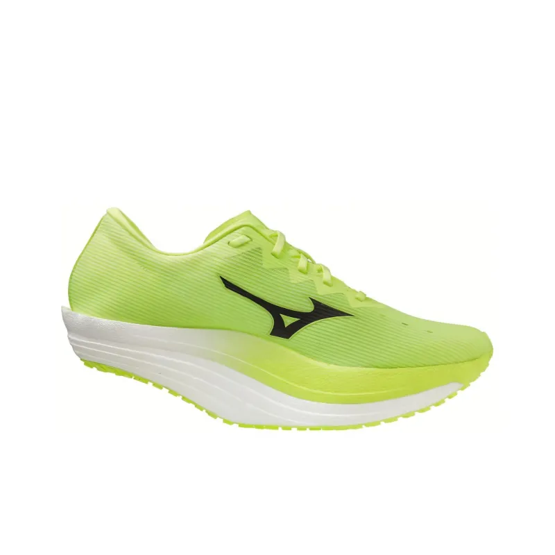 Mizuno Wave Duel Pro Anti Slip Wear Resistant Low Top Running Shoes Unisex Dynamic Neon Green-1