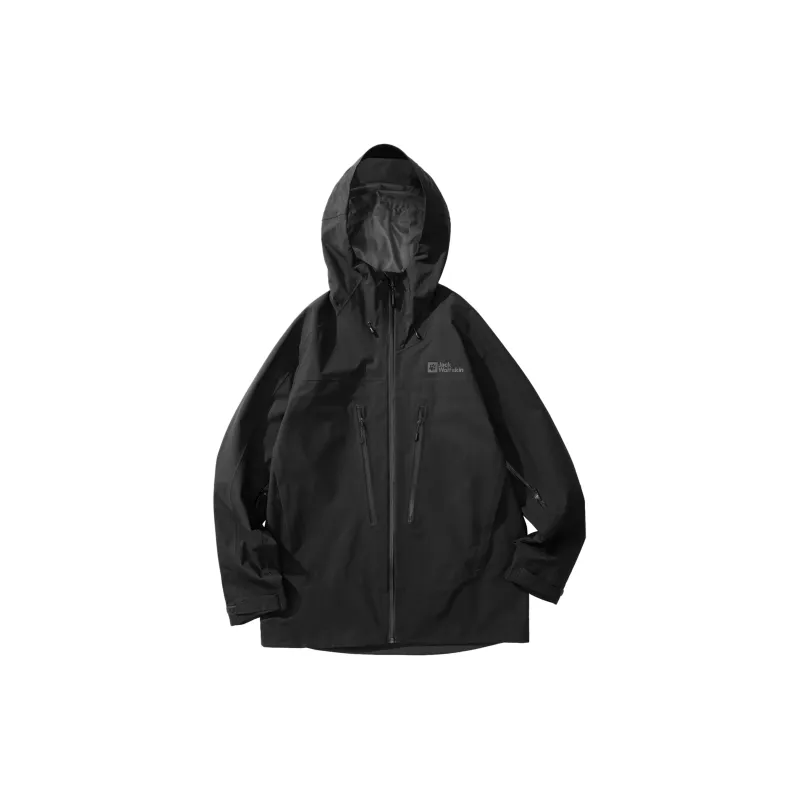 Jack Wolfskin KAMMWEG Water Resistant Windproof Breathable Water Repellent Windbreaker Jacket Men's-3