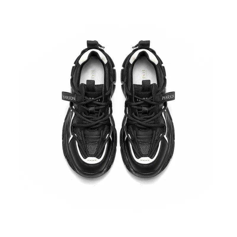 HARSON Height Increasing Low-Top Chunky Sneakers Women's-9