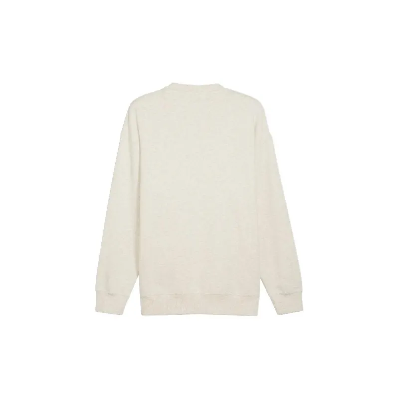 PUMA DOWNTOWN 180 CREW TR Sweatshirt Unisex Light Beige-1