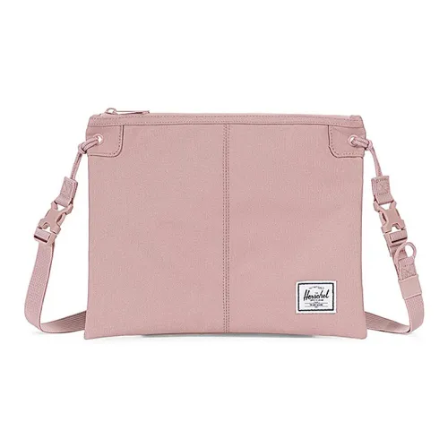 Herschel Polyester Shoulder Bag Crossbody Bag Medium Size Unisex Pink