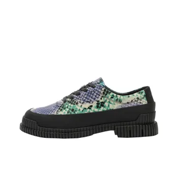 DAVID NAMAN Low Top Casual Shoes Men's Purple Blue