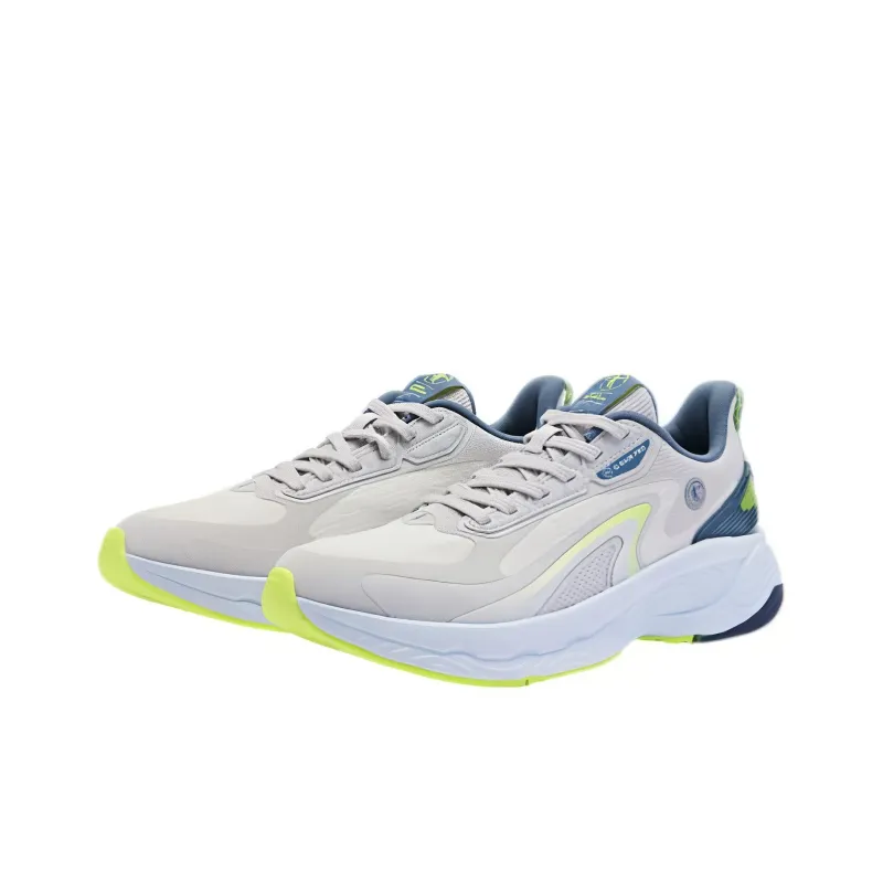 QIAODAN Streamer 4.0 Low Top Running Shoes Men's Gray Blue-2