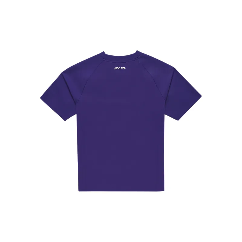 LiNing Sports Life Collection T-Shirt Unisex New Lakers Purple-1