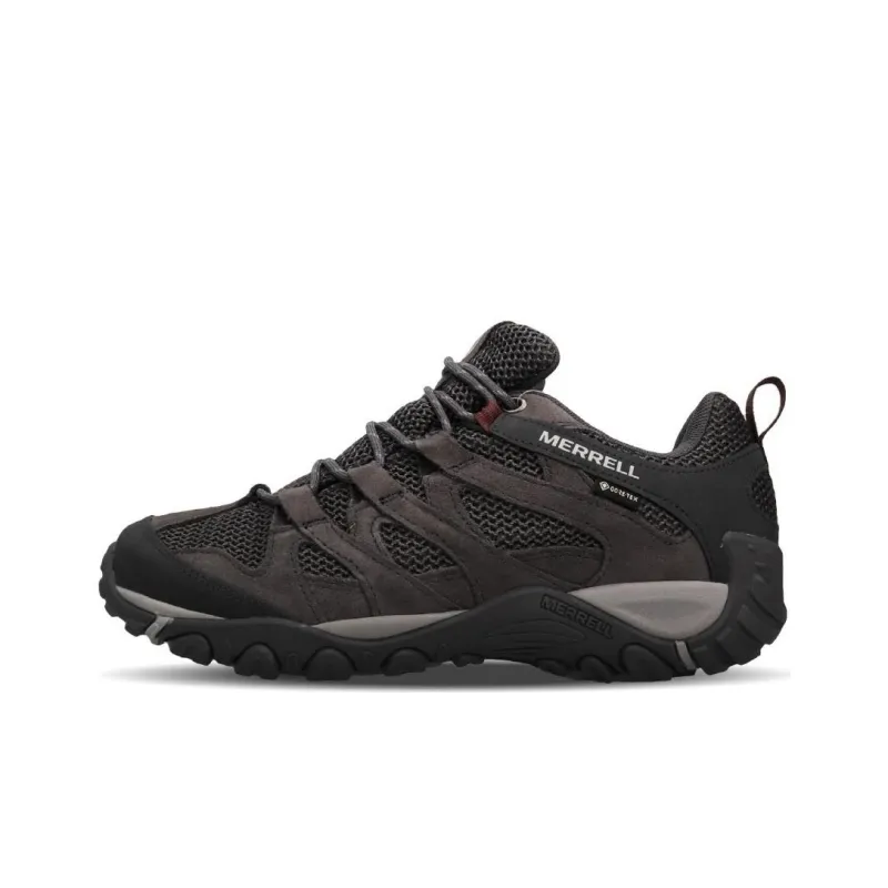 MERRELL Alverstone GTX Durable Breathable Low-Top Outdoor Shoes Men's Brown Black-0