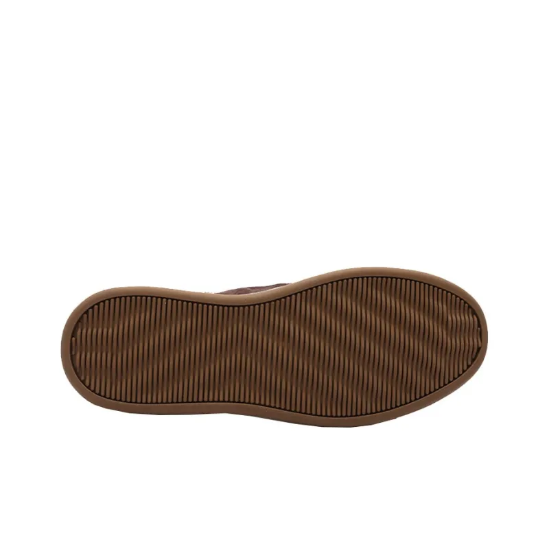 DAVID NAMAN Low Top Skateboard Shoes Men's Camel-7