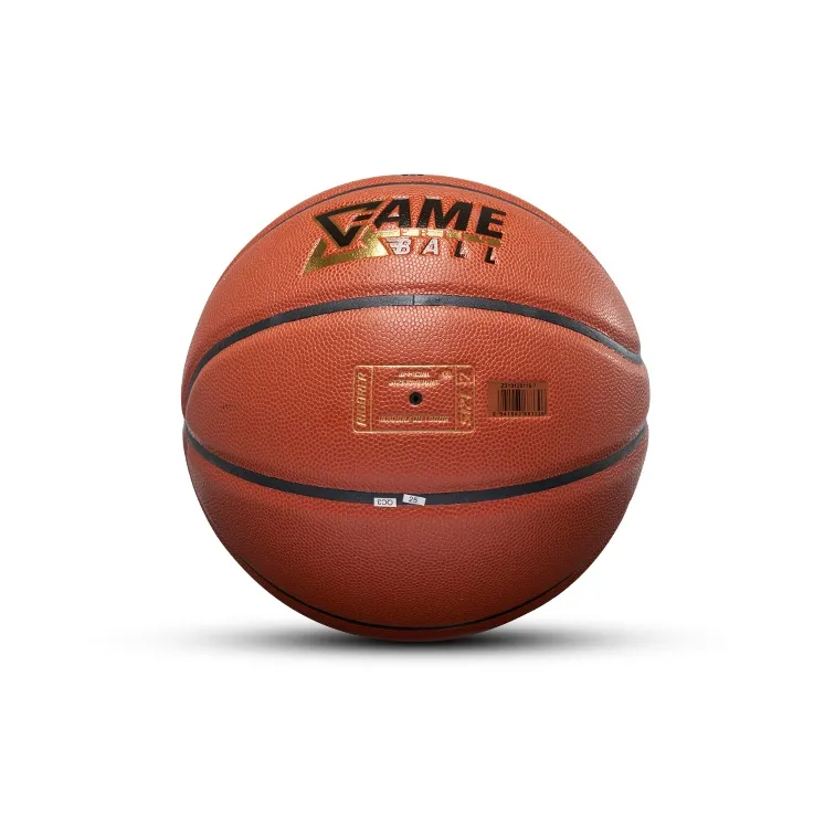 RIGORER Microfiber Leather Basketball Brown Size 7 Ball Training Competition Unisex-11