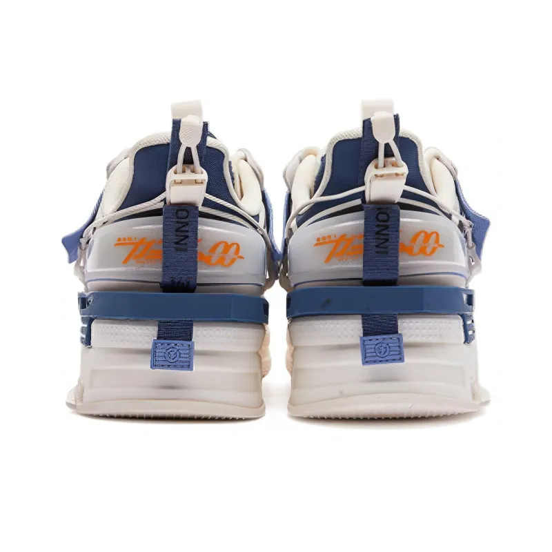 361° Low Top Casual Shoes Men's White Blue-3