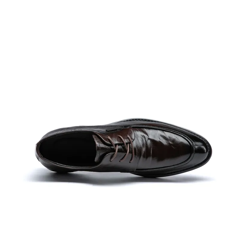 ORP Dress Shoes Men Low Top Black/Brown-7
