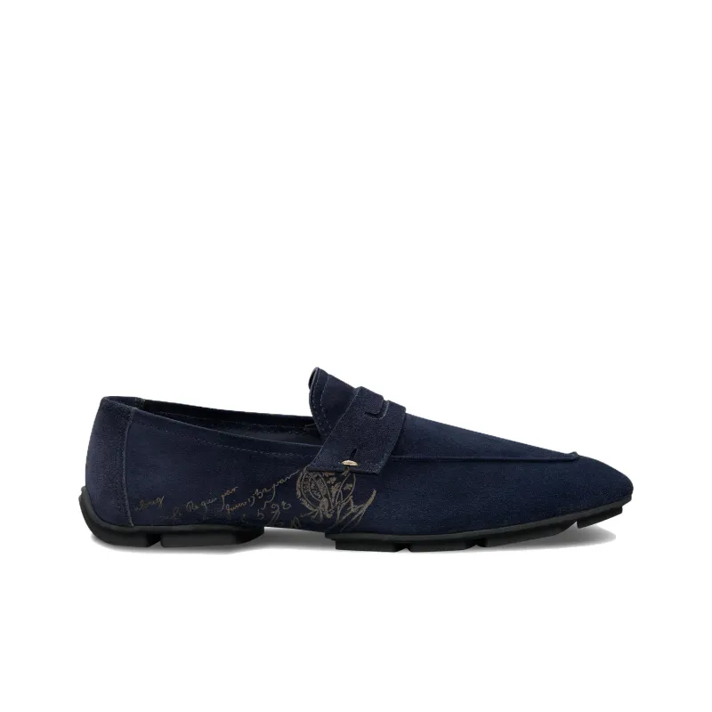 BERLUTI Loafers Men's Marine Blue-1