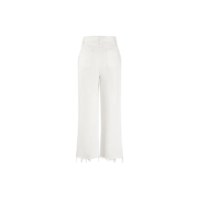 THE SEA LIFE Jeans Women's Cloud White-1