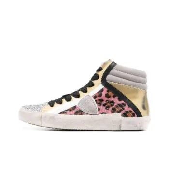 PHILIPPE MODEL High Top Skateboard Shoes Women's Multicolor
