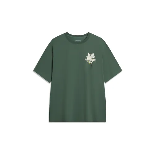 LINING Herbal Tea T-Shirts Unisex Maple Tree Green