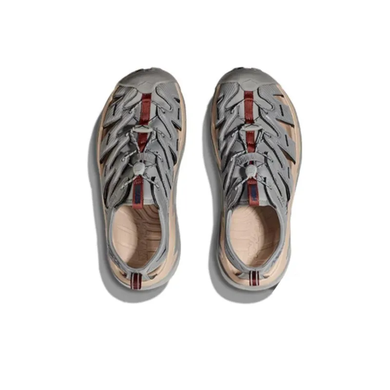 HOKA ONE ONE Hopara OG Abrasion Resistant Beach Sandals Unisex Gray-3