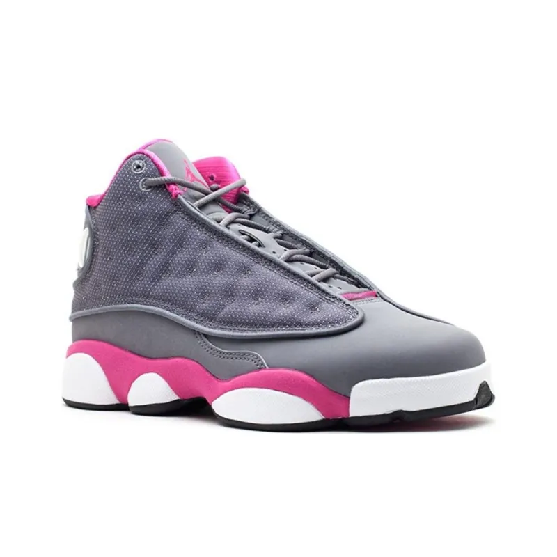 JORDAN 13 Retro Cool Grey Fusion Pink GS-2