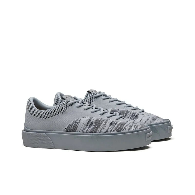 EQLZ EQUALIZER Fault GhostKnit Wear resistant And Lightweight Low Top Skateboard Shoes Unisex Phantom Gray-2