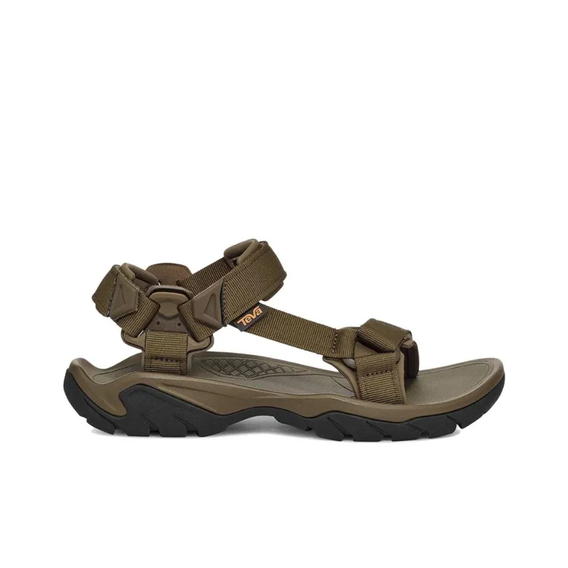 Teva Terra Fi 5 Beach Sandals Men's Dark Olive-1