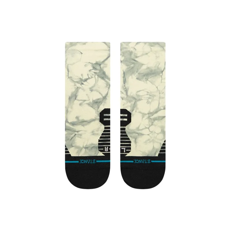 Stance Mid Calf Socks Women's 1 Pack Blue Dyed Color-1